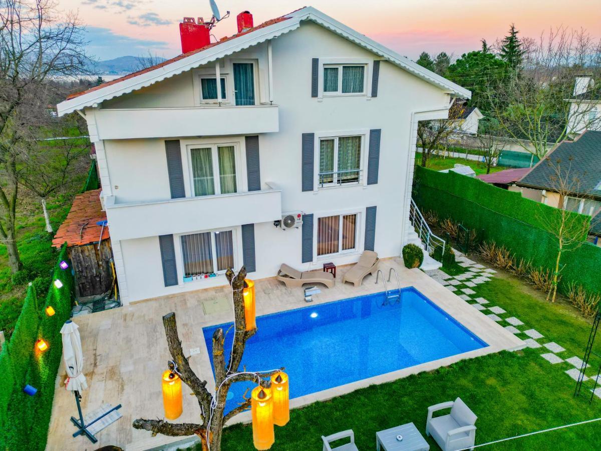Villa Atlas Muhafazakar Havuzlu, Mustakil Genis Bahceli Sapanca Bagian luar foto