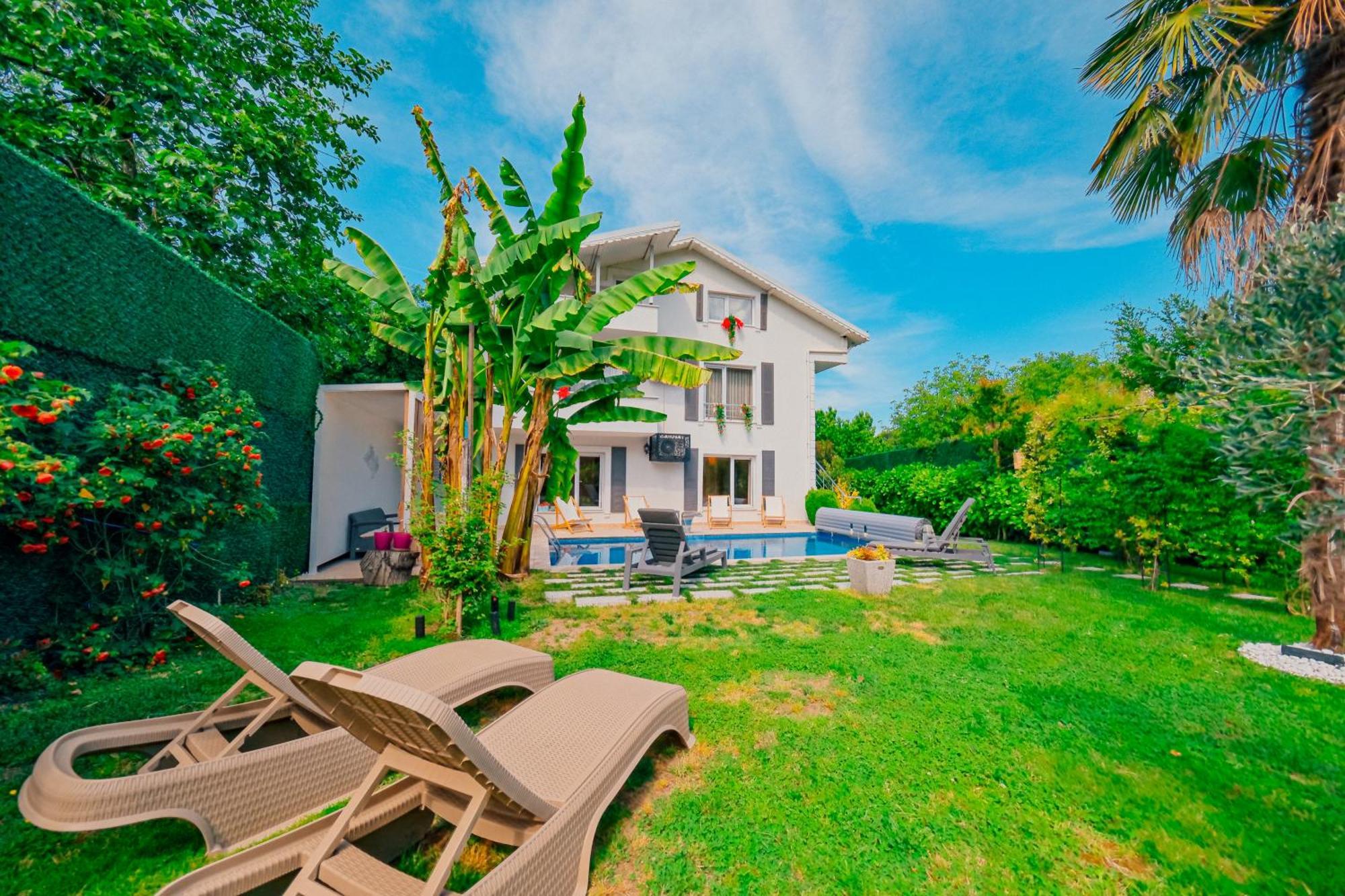 Villa Atlas Muhafazakar Havuzlu, Mustakil Genis Bahceli Sapanca Bagian luar foto